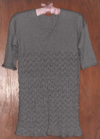 Hand-knit dress